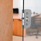 Fechadura Para Blindex De Bater Stam 2001 Cilindro Oval Croma