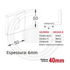 Fechadura Para Porta De Banheiro