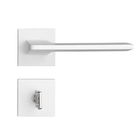 Fechadura para Porta de Banheiro Branco 55mm Comum Roseta Sara Pado