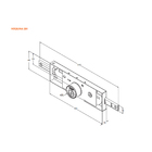 Fechadura Para Porta De Enrolar Preto Fosco 201 - Stam