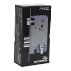 Fechadura com Roseta para Porta de Entrada 55mm Cromado Simples Esplendore Pado