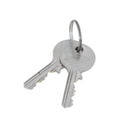 Fechadura para Porta de Entrada 55mm com Roseta Simples Cromado Metro LGH Imab