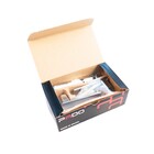 Fechadura para Porta de Entrada e de Banheiro Cromado 40mm Simples com Roseta Quadra Pado