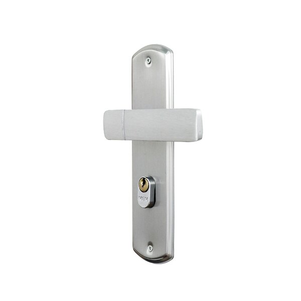 Fechadura Para Porta De Entrada Externa Com Espelho Firenze 4