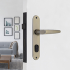 Fechadura para Porta de Entrada Latonado Simples 40mm Joy F-2600/46 Aliança