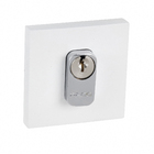 Fechadura para Porta de Entrada Branco 55mm Comum Roseta Sara Pado