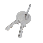 Fechadura para Porta de Entrada Simples Zamac Cromado 40mm Imab