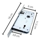 Fechadura Para Porta De Madeira Interna Cromada Aliança