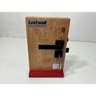 Fechadura Para Porta De Madeira Interna Preta Lockwell Set