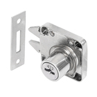 Fechadura para Porta de Móveis Semi Encaixe Aço 1 Peça Fgvtn