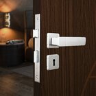 Fechadura Para Porta De Quarto Interna Com Roseta Capri 40mm