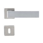 Fechadura para Porta de Quarto Simples Zamac Acetinado 40mm Imab
