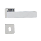 Fechadura para Porta de Quarto Simples Zamac Cromado 40mm Imab