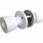 Fechadura Para Porta Divisória Tubular Gold - Branca