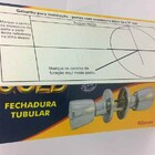 Fechadura Para Porta Divisória Tubular Gold - Preta