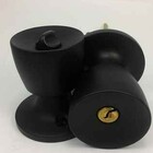 Fechadura Para Porta Divisória Tubular Gold - Preta