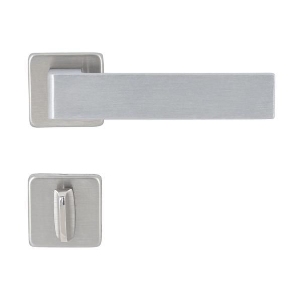 Fechadura para Porta do Banheiro Simples Zamac Acetinado 40mm Imab