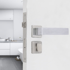 Fechadura para Porta do Banheiro Simples Zamac Acetinado 40mm Imab