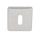 Fechadura para Porta do Quarto 55mm com Roseta Simples Cromado Metro LGH Imab