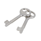 Fechadura para Porta do Quarto 55mm com Roseta Simples Cromado Metro LGH Imab