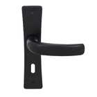 Fechadura para Porta Interna Preto 40mm Comum com Espelho Landau Arouca