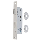 Fechadura para Porta Interna Cromado 55mm Comum 620 La Fonte