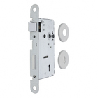 Fechadura para Porta Interna Escovado 55mm Comum com Roseta Elle Arouca