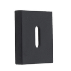 Fechadura para Porta Interna Preto 55mm Comum Roseta Sara Pado