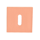 Fechadura para Porta Interna Rose Gold 55mm Comum Roseta Karli Pado