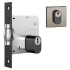 Fechadura Para Porta Pivotante 1005 Stam Trinco Rolete Roseta