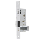 Fechadura para Porta Pivotante 55mm Latão Cromado Acetinado Tecnoponto Imab