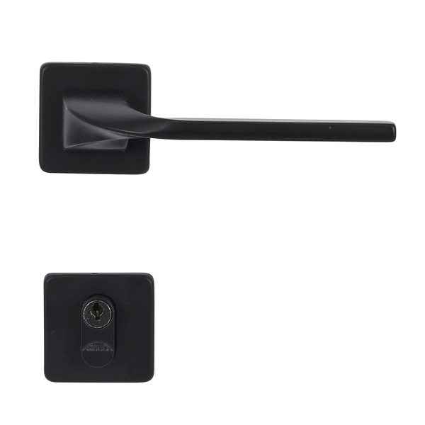 Fechadura para Porta Simples Preta 55mm 1080595/55-Z Arouca