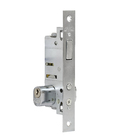 Fechadura para Portas de Correr 25mm Aço Inox Cromado Arouca