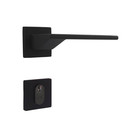 Fechadura para Portas de Entrada Preto 55mm Comum MZ440 Papaiz