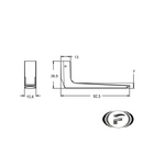 Fechadura Perfil 401/07 11mm Stam