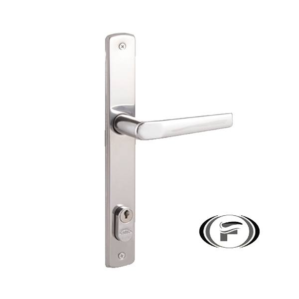 Fechadura Perfil Estreita Serralheiro 110940 Cromada Arouca