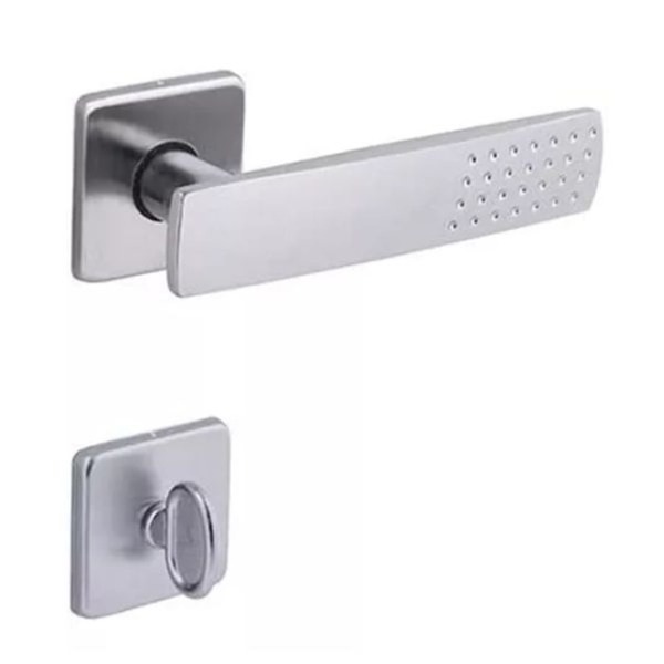 Fechadura Plana I Banheiro 508080/40-zce Escovada 40mm Arouca