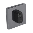 Fechadura com Roseta Polida para Porta de Entrada 55mm Simples Acqua Star Pado