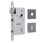 Fechadura com Roseta Polida para Porta Interna 55mm Simples Acqua Star Pado