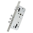 Fechadura Porta 03 Pinos Chave Multiponto C/ Maçaneta -titan