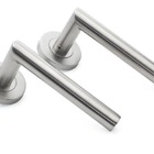 Fechadura Porta 03 Pinos Chave Multiponto C/ Maçaneta - Titan