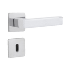 Fechadura Porta Áreas Interna 40mm Aço Cromado Quadra Z Arouca