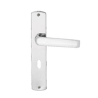 Fechadura Porta Áreas Interna 40mm Aço Cromado Victoria Arouca