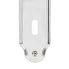 Fechadura Porta Áreas Interna 40mm Inox Cromado Uno Arouca