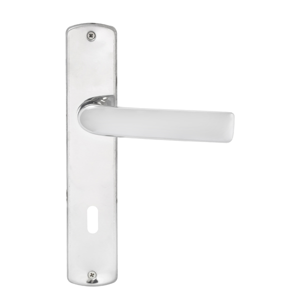 Fechadura Porta Áreas Interna 55mm Aço Cromado Romana Z Arouca