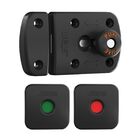 Fechadura Porta Banheiro Vestiário Livre Ocupado Stam Preto