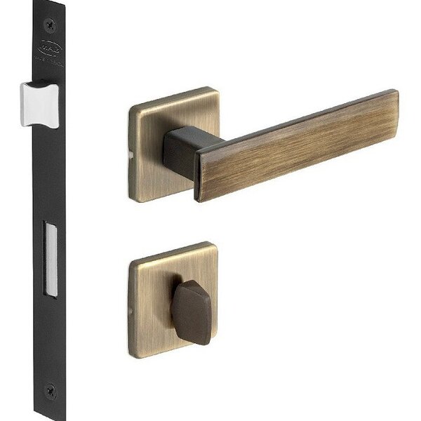 Fechadura Porta Banheiro Wc Metro Light Imab Antique O.velho