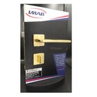 Fechadura Porta Banheiro Wc Polara Imab Dourada Brilhante Lat