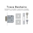 Fechadura Porta Correr Banheiro Pado Branca Expansiva Quadra