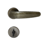 Fechadura Porta de Banheiro 55mm Aço Antique Polo Z Arouca